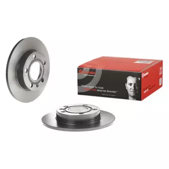 Jeu de 2 disques de frein arrière BREMBO 08.9136.11