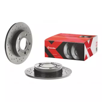 Jeu de 2 disques de frein arrière BREMBO 08.9136.1X