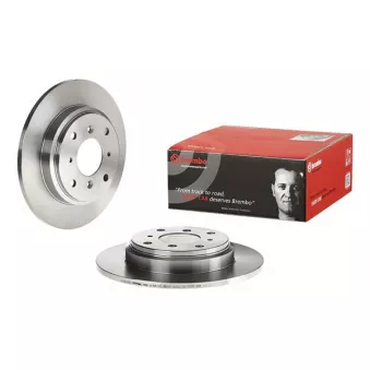 Jeu de 2 disques de frein arrière BREMBO 08.9139.10