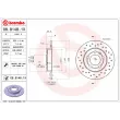 Jeu de 2 disques de frein arrière BREMBO 08.9148.1X - Visuel 2