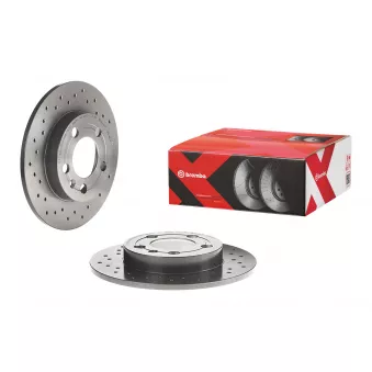 Jeu de 2 disques de frein arrière BREMBO 08.9148.1X
