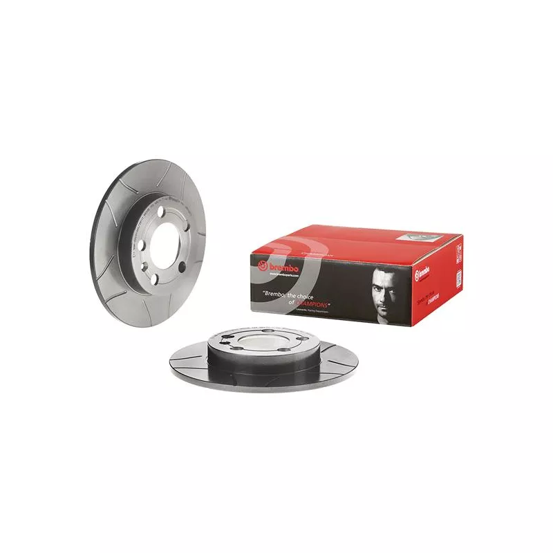 Jeu de 2 disques de frein arrière BREMBO 08.9148.75