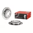 Jeu de 2 disques de frein arrière BREMBO 08.9163.10 - Visuel 1