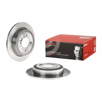 Jeu de 2 disques de frein arrière BREMBO