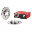 Jeu de 2 disques de frein arrière BREMBO 08.9364.10 - Visuel 1