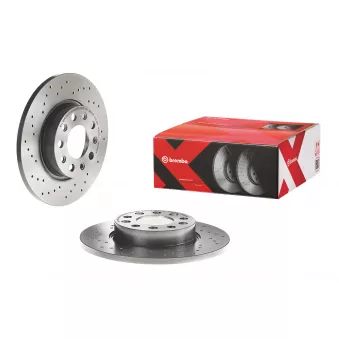 Jeu de 2 disques de frein arrière BREMBO 08.9364.2X