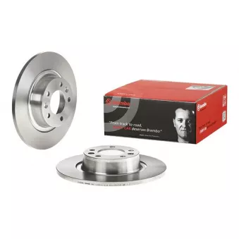 Jeu de 2 disques de frein arrière BREMBO 08.9367.10