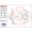 Jeu de 2 disques de frein arrière BREMBO 08.9367.11 - Visuel 2