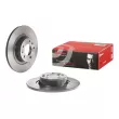 Jeu de 2 disques de frein arrière BREMBO 08.9367.11 - Visuel 1