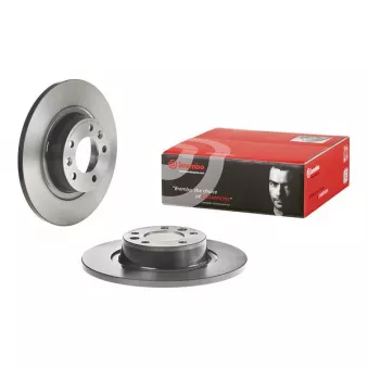 Jeu de 2 disques de frein arrière BREMBO 08.9367.11