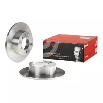 Jeu de 2 disques de frein arrière BREMBO 08.9371.10