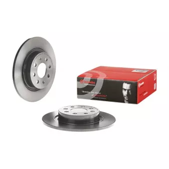 Jeu de 2 disques de frein arrière BREMBO 08.9460.11