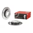 Jeu de 2 disques de frein arrière BREMBO 08.9460.41 - Visuel 1