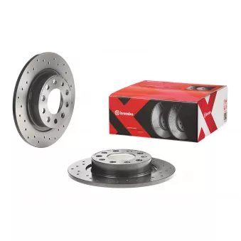 Jeu de 2 disques de frein arrière BREMBO 08.9460.4X