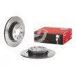Jeu de 2 disques de frein arrière BREMBO 08.9460.71 - Visuel 1