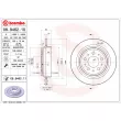 Jeu de 2 disques de frein arrière BREMBO 08.9462.10 - Visuel 2
