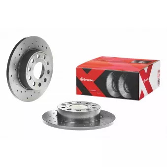 Jeu de 2 disques de frein arrière BREMBO 08.9488.1X