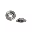 Jeu de 2 disques de frein arrière BREMBO 08.9488.75 - Visuel 2