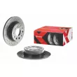 Jeu de 2 disques de frein arrière BREMBO 08.9502.1X - Visuel 1