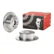 Jeu de 2 disques de frein arrière BREMBO 08.9504.10 - Visuel 1