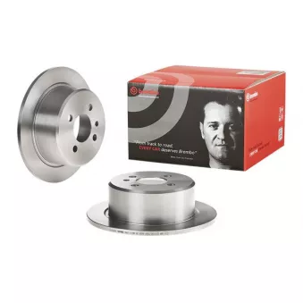 Jeu de 2 disques de frein arrière BREMBO 08.9504.10