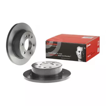 Jeu de 2 disques de frein arrière BREMBO 08.9509.11