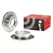 Jeu de 2 disques de frein arrière BREMBO 08.9509.14 - Visuel 1