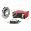 Jeu de 2 disques de frein arrière BREMBO 08.9511.11 - Visuel 1