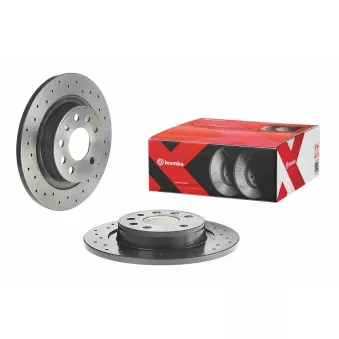 Jeu de 2 disques de frein arrière BREMBO 08.9511.1X