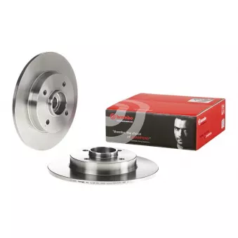 Jeu de 2 disques de frein arrière BREMBO 08.9512.17