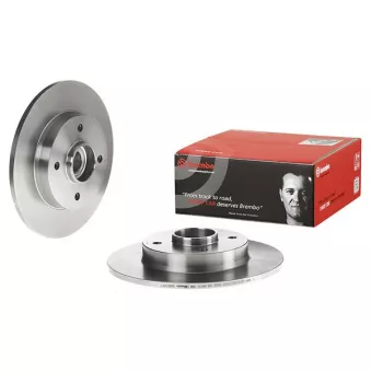 Jeu de 2 disques de frein arrière BREMBO 08.9512.27
