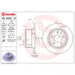 Jeu de 2 disques de frein arrière BREMBO 08.9556.10 - Visuel 2