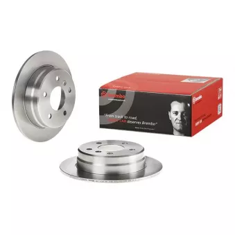Jeu de 2 disques de frein arrière BREMBO 08.9580.20