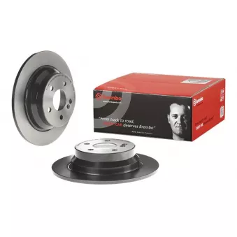 Jeu de 2 disques de frein arrière BREMBO 08.9584.11