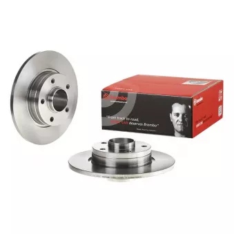 Jeu de 2 disques de frein arrière BREMBO 08.9597.17