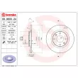 Jeu de 2 disques de frein avant BREMBO 08.9600.24 - Visuel 2