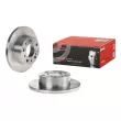 Jeu de 2 disques de frein avant BREMBO 08.9601.14 - Visuel 1