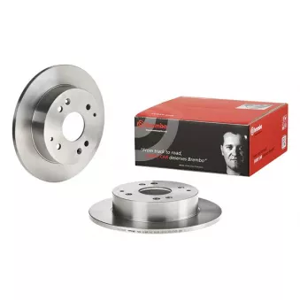 Jeu de 2 disques de frein arrière BREMBO 08.9603.10