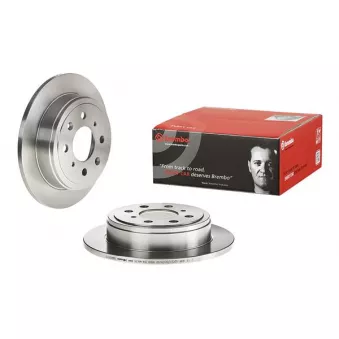 Jeu de 2 disques de frein arrière BREMBO 08.9605.10