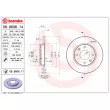 Jeu de 2 disques de frein avant BREMBO 08.9606.11 - Visuel 2