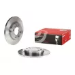 Jeu de 2 disques de frein avant BREMBO 08.9606.14 - Visuel 1