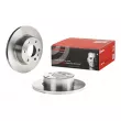 Jeu de 2 disques de frein arrière BREMBO 08.9759.10 - Visuel 1