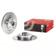 Jeu de 2 disques de frein arrière BREMBO 08.9792.17 - Visuel 1