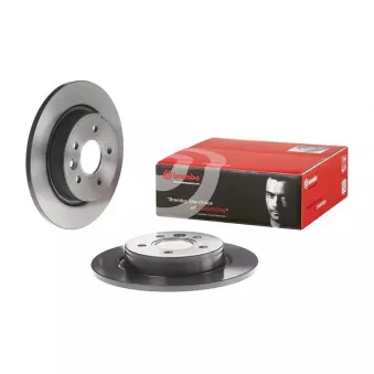 Jeu de 2 disques de frein arrière BREMBO 08.9975.11