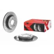 Jeu de 2 disques de frein arrière BREMBO 08.9975.1X - Visuel 1