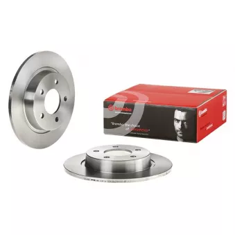 Jeu de 2 disques de frein arrière BREMBO 08.9975.20