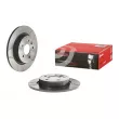 Jeu de 2 disques de frein arrière BREMBO 08.9975.75 - Visuel 1
