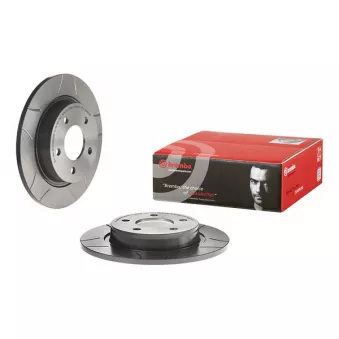 Jeu de 2 disques de frein arrière BREMBO 08.9975.76