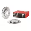 Jeu de 2 disques de frein arrière BREMBO 08.A029.10 - Visuel 1