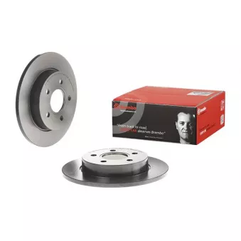 Jeu de 2 disques de frein arrière BREMBO 08.A029.21